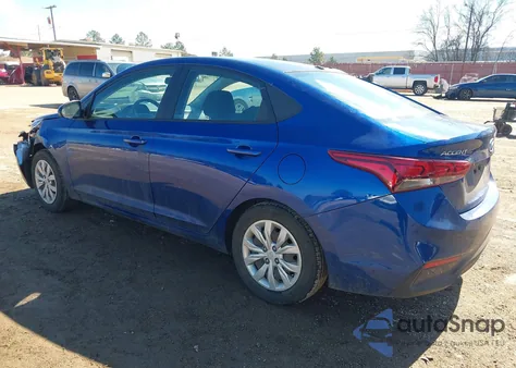 2022 Hyundai Accent Se z USA, uszkodzony, nr VIN 3KPC24A67NE164832